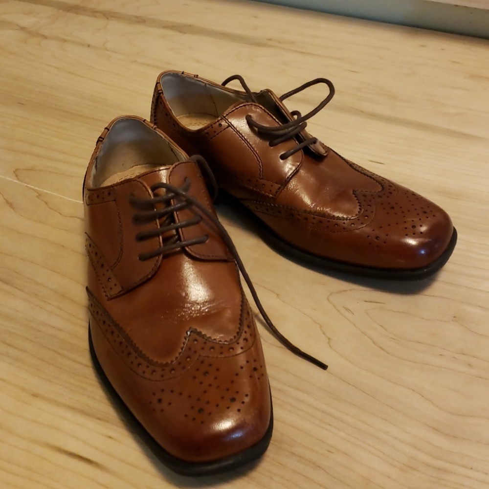 Florsheim boys Reveal Jr. Lace up Cognac size 3M